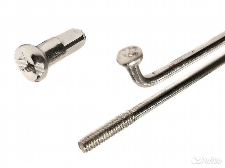 Спицы для велосипеда 256 серебристые