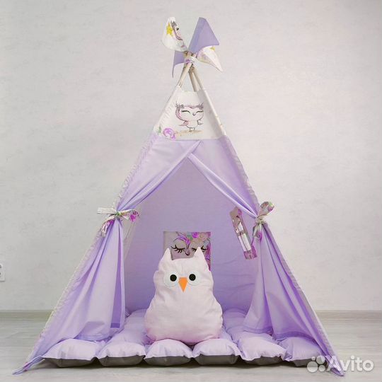 Детский игровой домик Вигвам Совушка