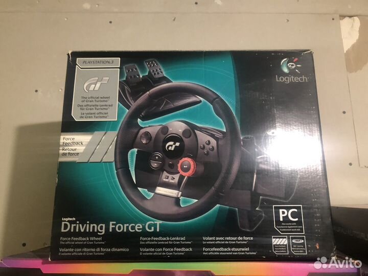 Logitech driving force gt руль