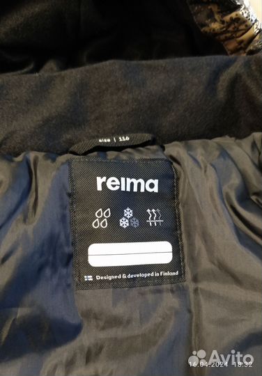 Куртка зимняя Reima 116 и 134