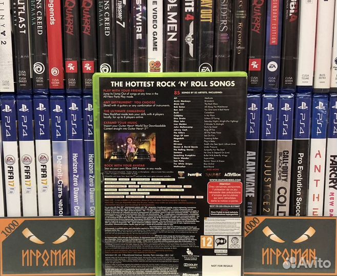 Игры Xbox 360 Guitar Hero: 5