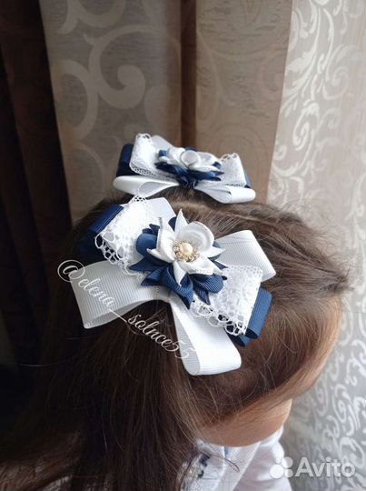 Резинка школьная / бантик в школу