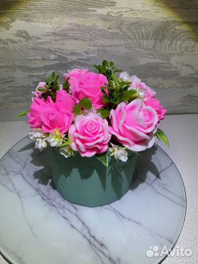 Букет из мыла