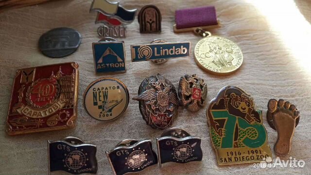 Значки коллекционные фрачные