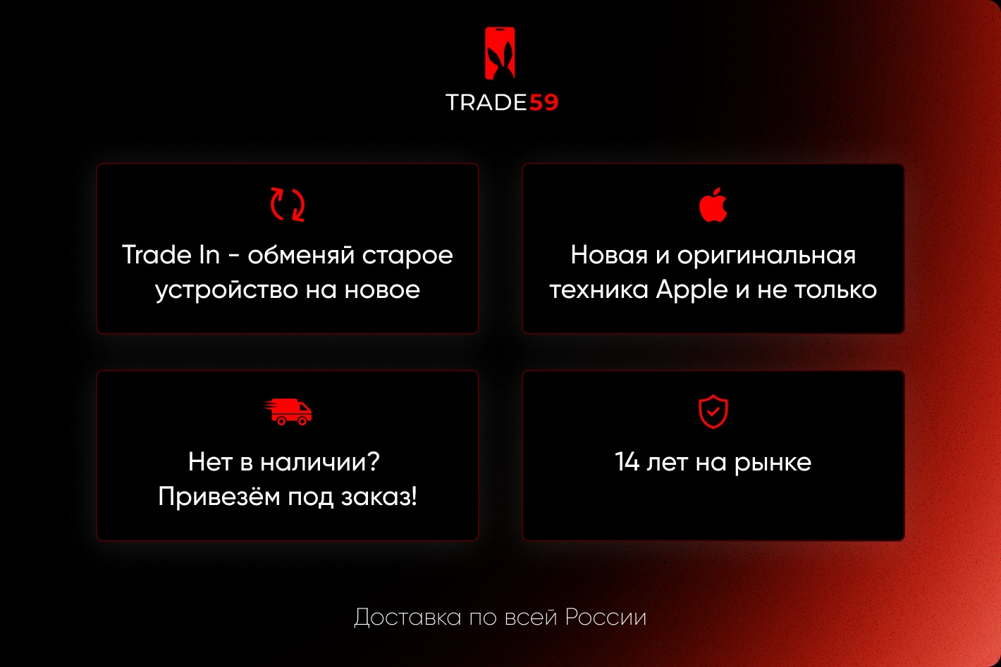 Trade59. Профиль пользователя на Авито