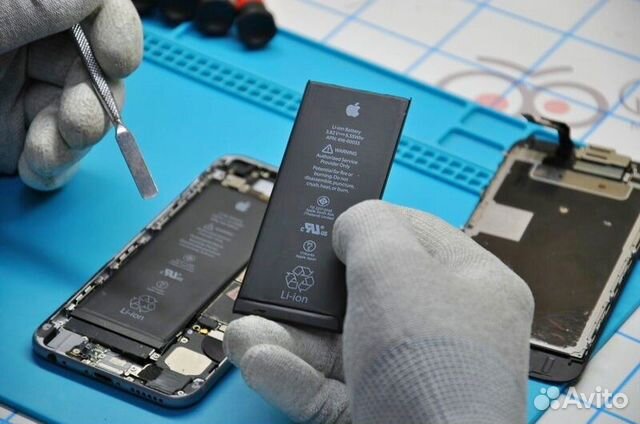 Аккумулятор для iPhone 5S + установка