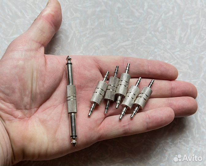 Стерео Адаптер Джек-Джек 3.5мм Stereo Jack to Jack