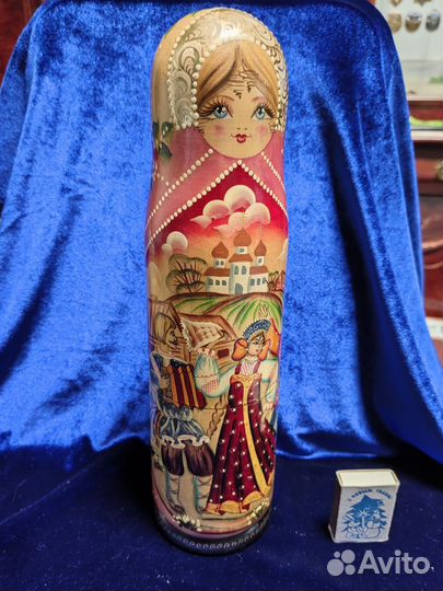 Матрёшка. Сувенирная. Чтоб спрятать Бутылочку