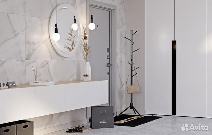 Плитка Harmony 60X60 напольная, настенная, универсальная - под мрамор, Россия