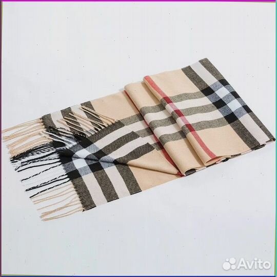 Тёплый шарф Burberry (Арт товара: 37675)