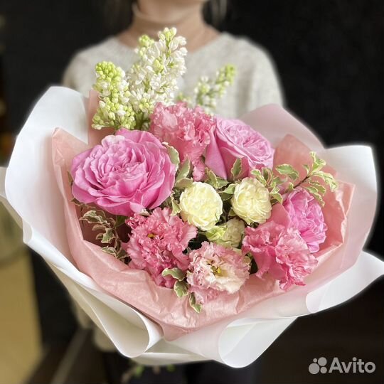 Живые цветы букеты