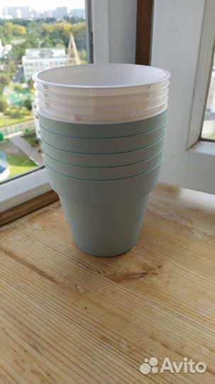 Двойной горшок кашпо
