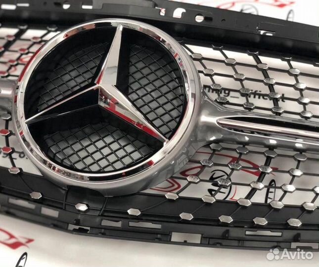 Решётка радиатора Mercedes E212 Diamond (Бриллиант