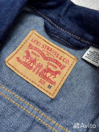 Джинсовая куртка мужская Levis оригинал новая