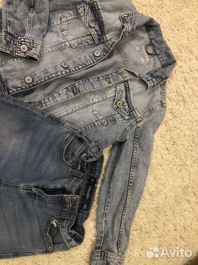 Джинсовый костюм для мальчика