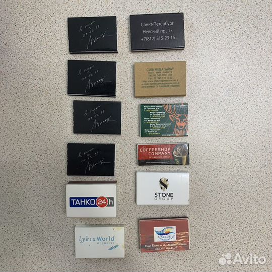 Коллекционные спички спичечные коробки