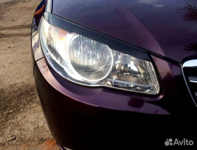 Реснички на фары Hyundai Elantra HD