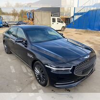 Genesis G90 3.3 AT, 2020, битый, 86 000 км, с пробегом, цена 3 330 000 руб.