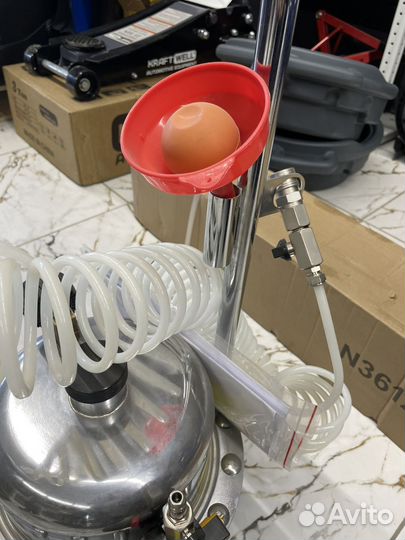 Установка для прокачки тормозов и сцепления