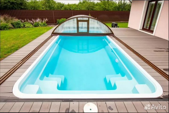 Композитный бассейн Эри premium