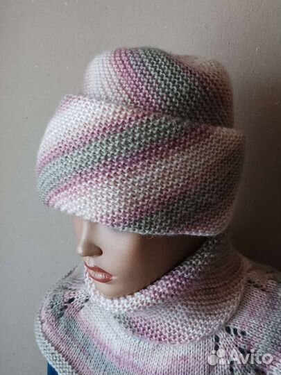 Шапка с отворотом