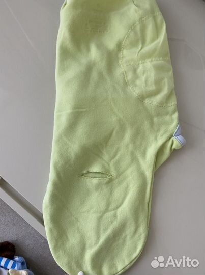 Пеленка кокон на липучках SwaddleMe из органическо