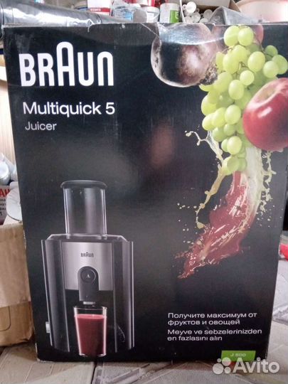 Соковыжималка braun