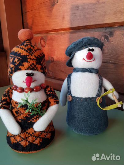 Снеговик Интерьерная Игрушка