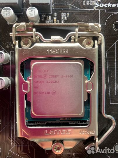 Материнская плата H81M + i5-4460 + ddr3 8 GB