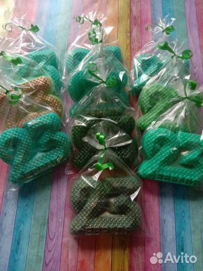 Мыло ручной работы 23 февраля