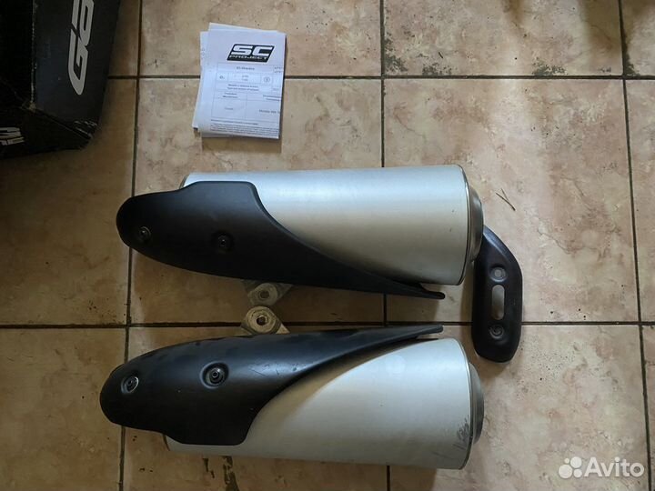 Выхлоп,Глушитель Ducati Monster 696 796 1100-1100S