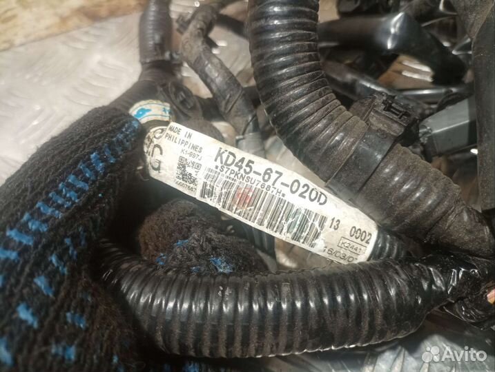 Проводка подкапотная Mazda III BM 2.0 МКПП