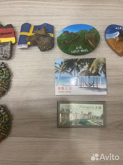 Магниты на холодильник из разных стран