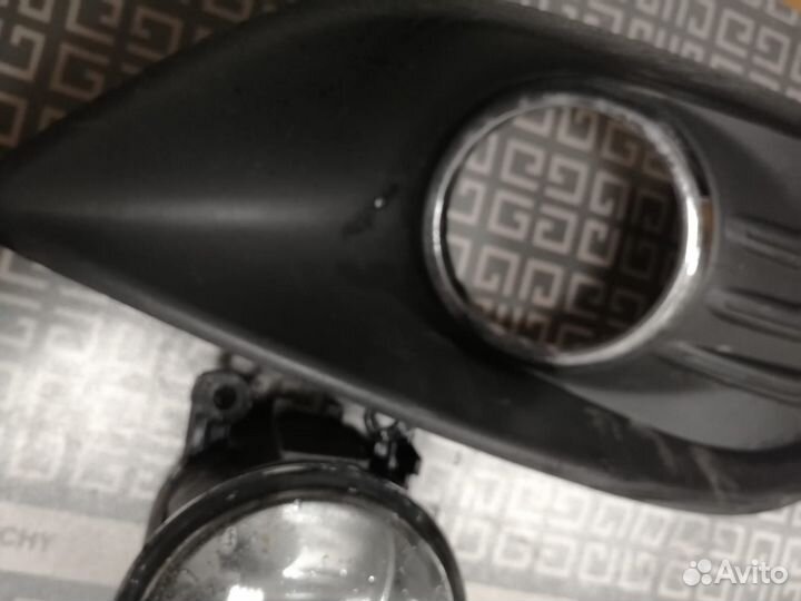 Вставка в бампер с противотуманкой