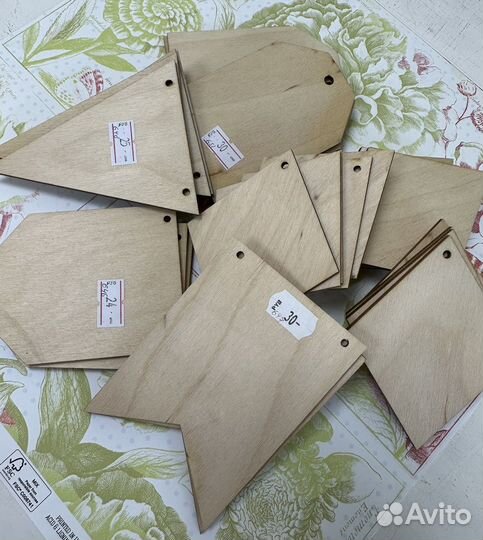 Деревянные заготовки для творчества