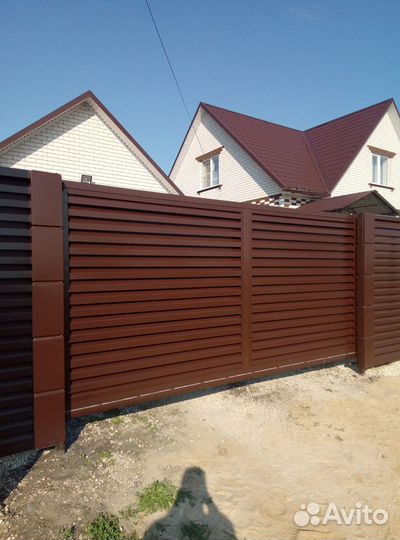 Жалюзийный забор