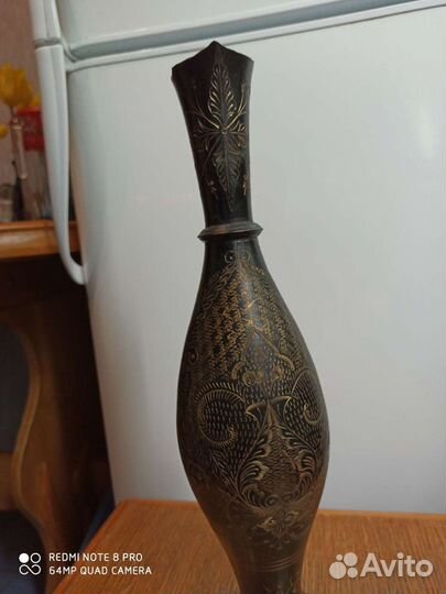 Кувшин Индия латунь