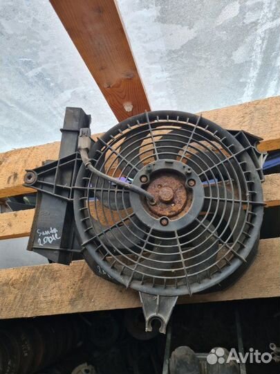 Вентилятор радиатора кондиционера Hyundai Santa Fe