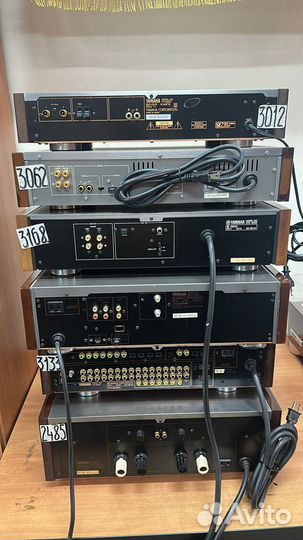 Yamaha MX-2000,CX-2000,CDV-2000,CDX-2000,DTR-1,TX