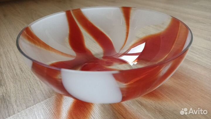 Ваза цветное стекло СССР