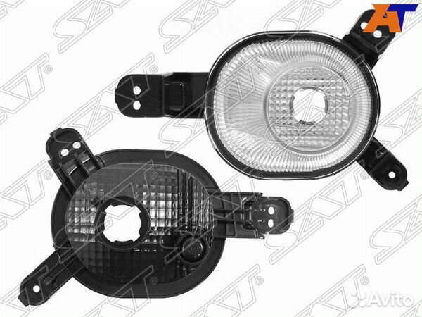 Противотуманная фара правая Kia Rio 4