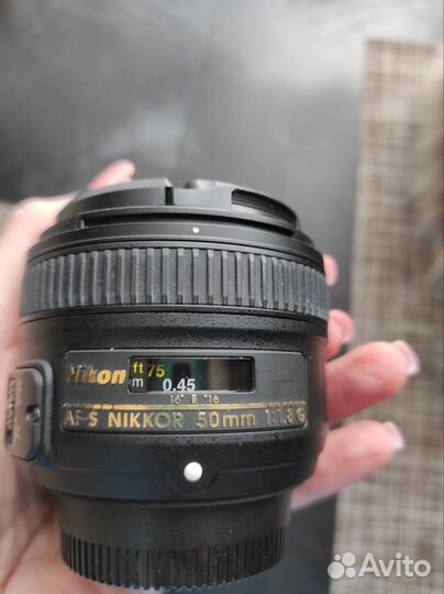Объектив nikon 50mm f 1.8g af s nikkor