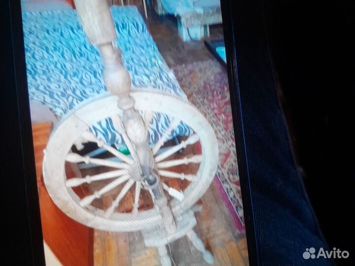 Прялка деревянная старинная