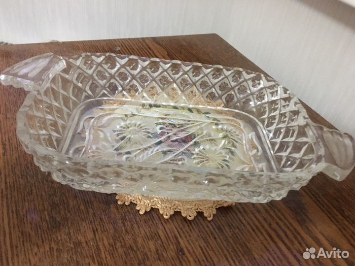 Хрустальная салатница