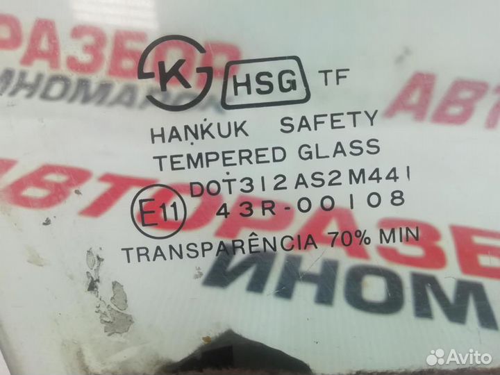 Стекло двери передней правой для Daewoo Nexia 1995