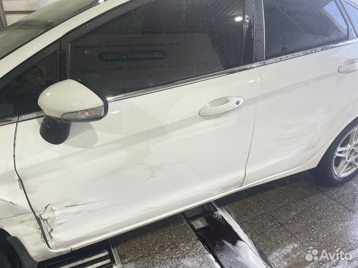 Дверь передняя левая ford fiesta 2016г