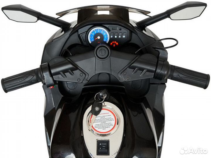 Детский электромотоцикл Kawasaki Ninja Black