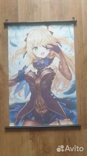 Плакаты постеры Геншин