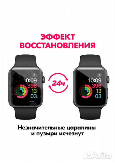 Гидрогелевая пленка для часов Apple Watch