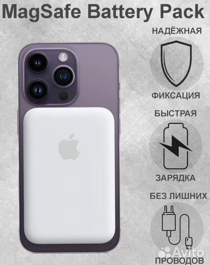 Внешний повербанк Apple MagSafe Battery Pack